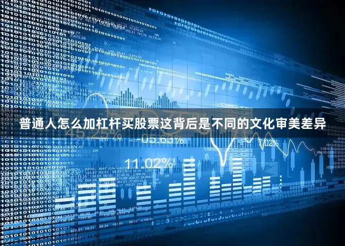 普通人怎么加杠杆买股票这背后是不同的文化审美差异